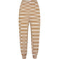 Tommy Slumber Pants S - Caramel stripes